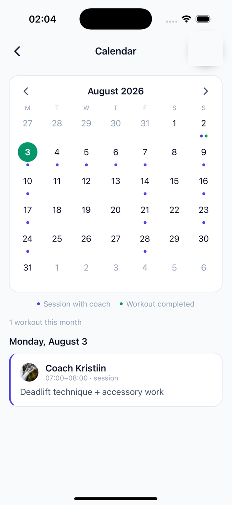 Calendar